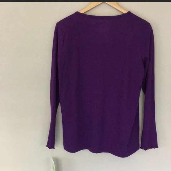 Bundle-3 Piece NWT White Orchid Pajama 2Tops/1 Bottom - Picture 6 of 9